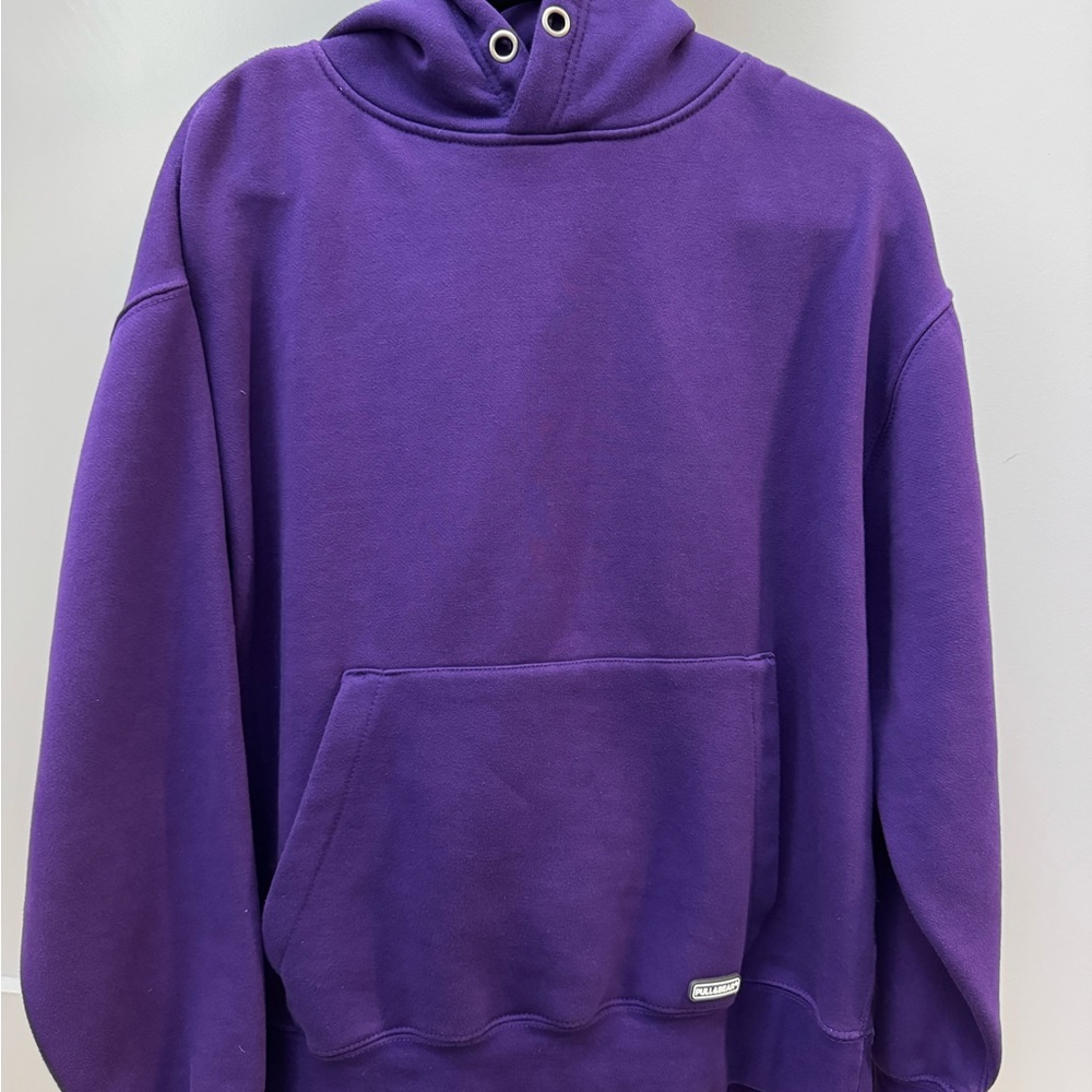 Purple Hoodie with Front Pocket